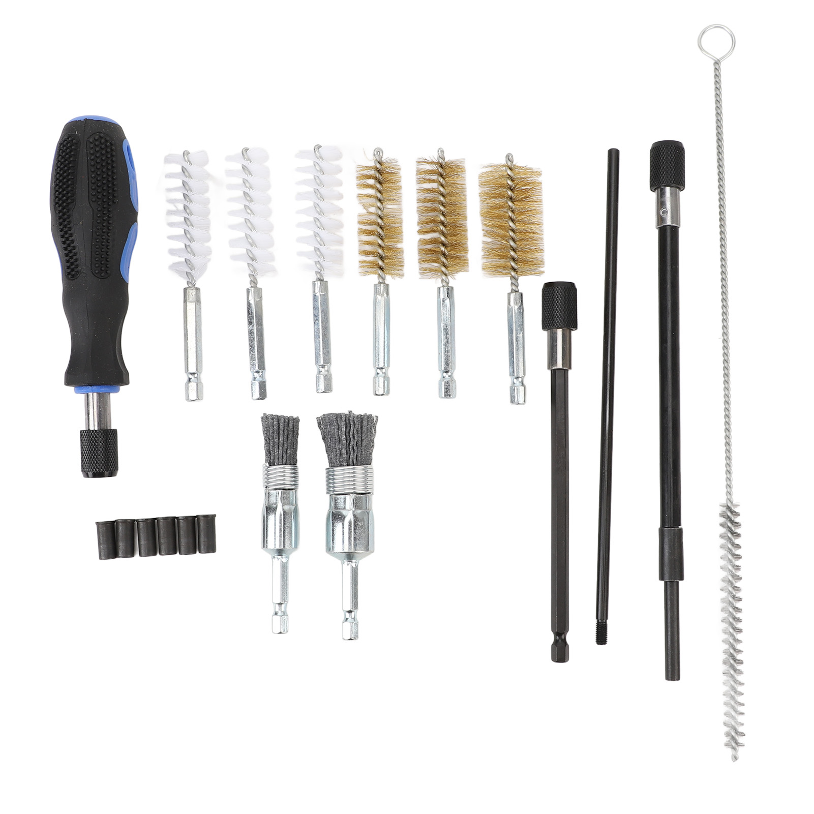 Fuel Injector Cleaner - 19Pcs/Set Cylinder Heads Cleaning Kit Rust