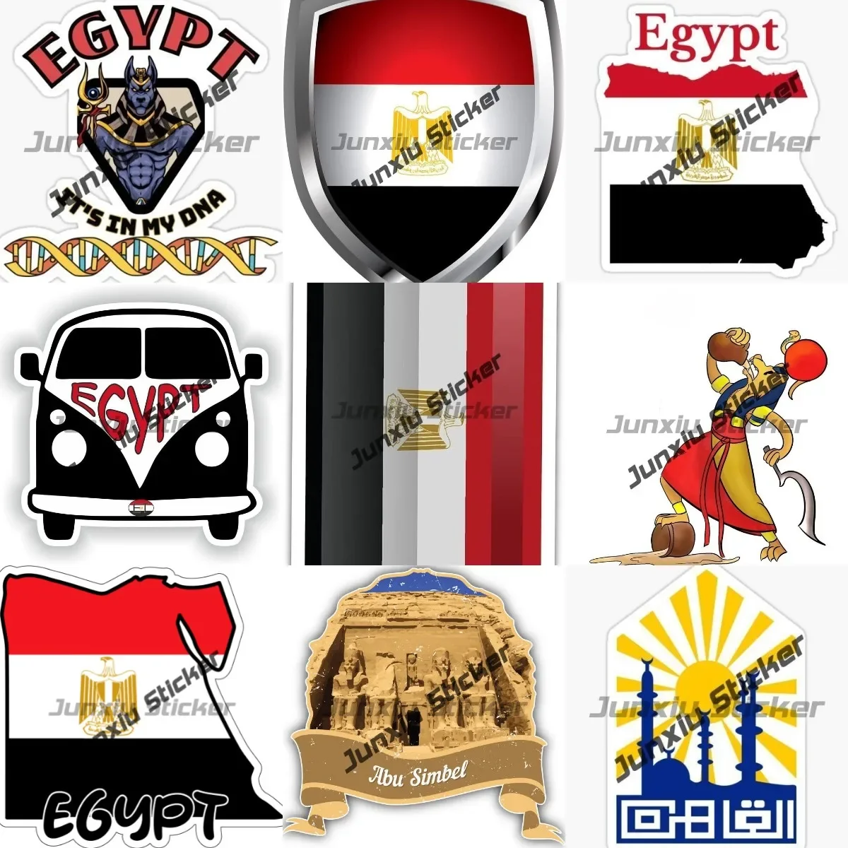 Cairo Egypt Emblem Sticker Egy - Car Accessories Egypt recension och pris