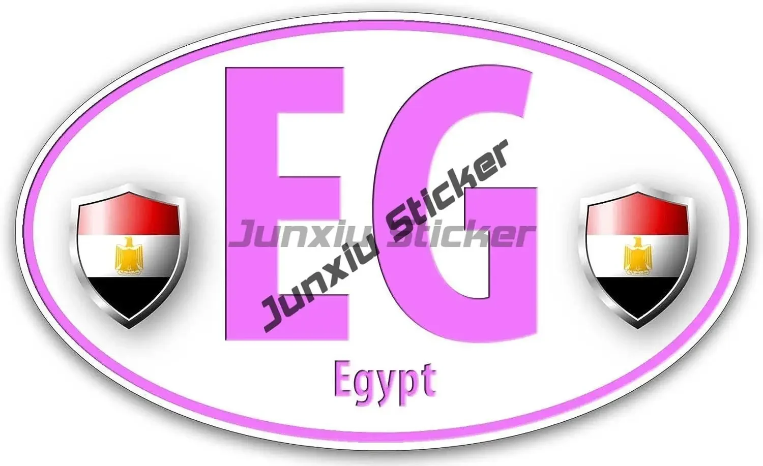 Cairo Egypt Emblem Sticker Egy - Car Accessories Egypt recension och pris