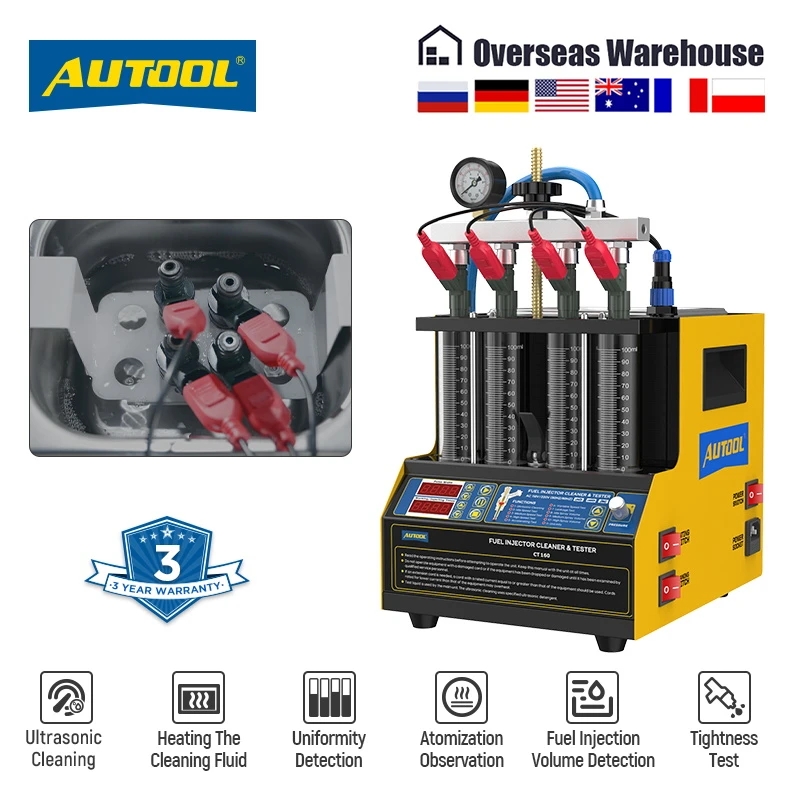  AUTOOL 4 Cylinder Car Fuel I - Fuel Injector Cleaner recension och pris