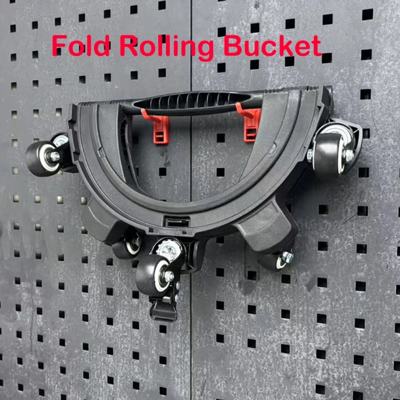 Fold Rolling Bucket Dolly Easy - Car Accessories Useful recension och pris