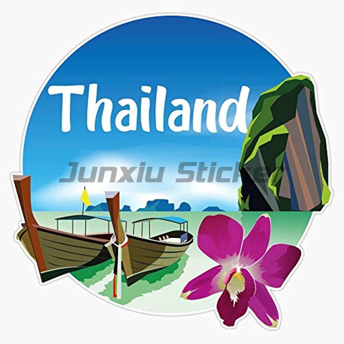 Thailand National Flag Garuda  - Car Accessories Thailand recension och pris