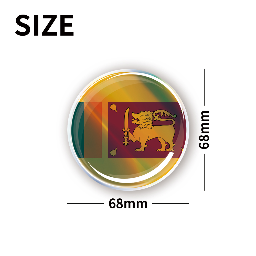 Sri Lanka Flag Slovakia Sloven - Car Accessories Thailand recension och pris