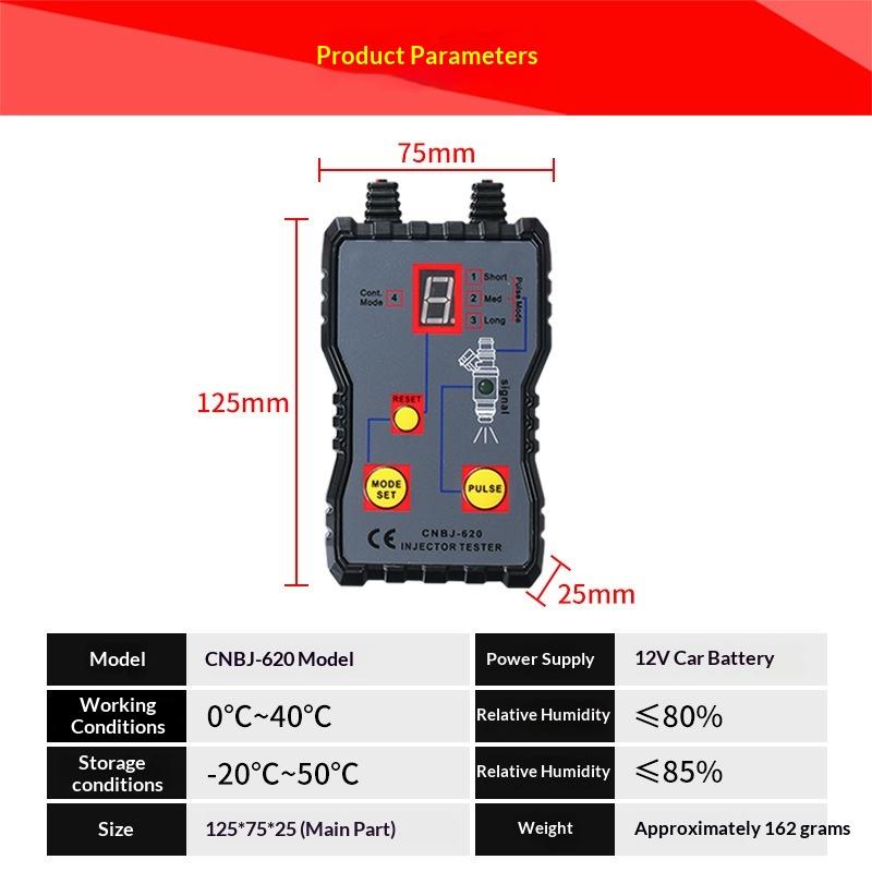 Car Fuel Injector Tester Porta - Fuel Injector Cleaner recension och pris