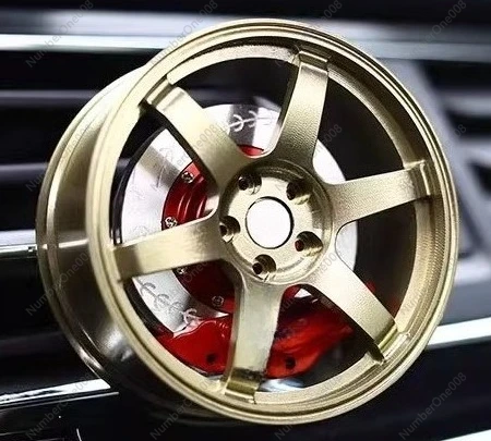 TE37 Wheel Rim Model Car Air F - Car Air Freshener Vent recension och pris
