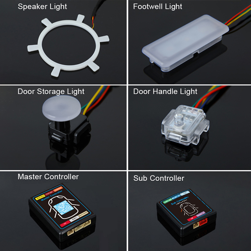 22 in 1 Dream Color RGB Dynami - Led Interior Ambient Light recension och pris