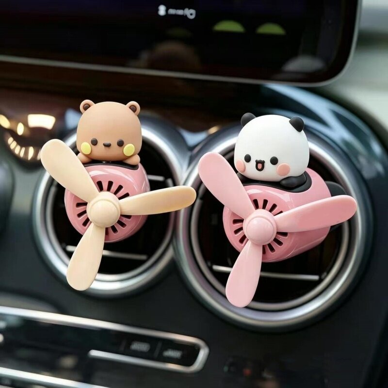 Hot Cartoon Bubu Yier Figure A - Car Air Freshener Vent recension och pris