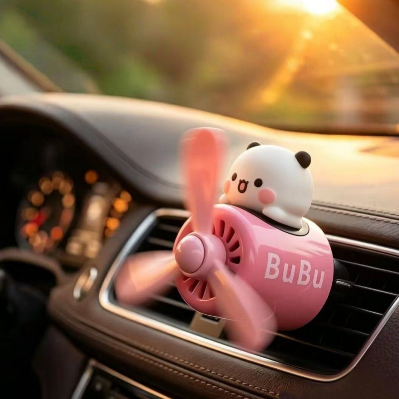 Hot Cartoon Bubu Yier Figure A - Car Air Freshener Vent recension och pris