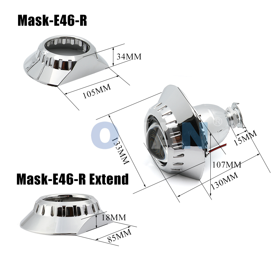 2.5inch Bi Xenon Projector HID - Car Accessories Useful recension och pris