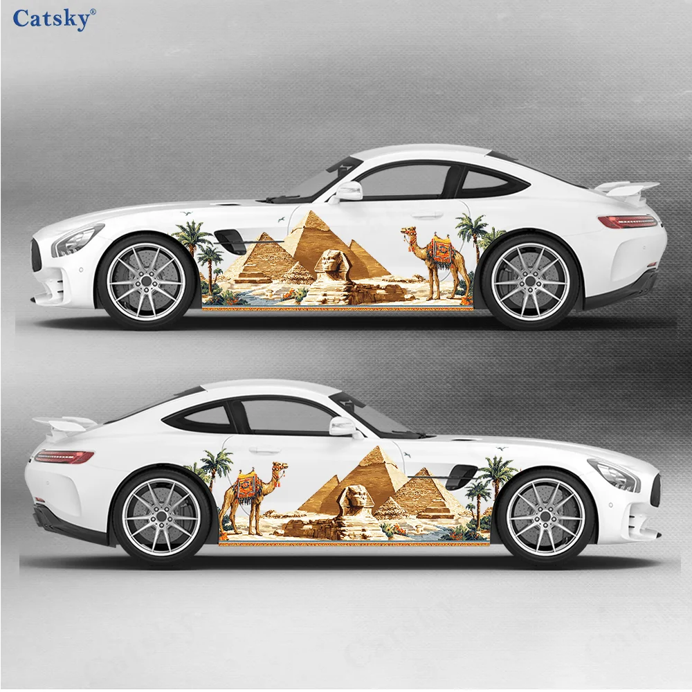 Desert Egypt Pyramid and Camel - Car Accessories Egypt recension och pris