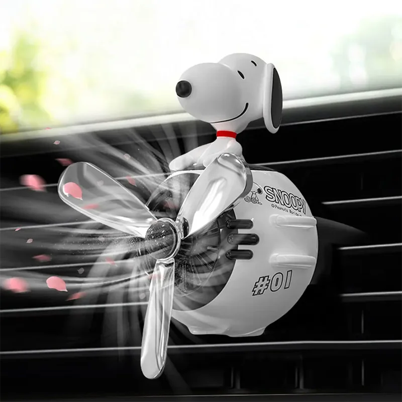 Kawaii Pilot Snoopy Car Aromat - Car Air Freshener Vent recension och pris