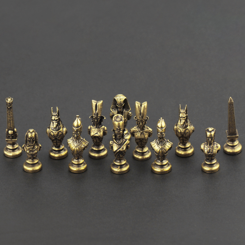 Brass Metal Chess Piece Ancien - Car Accessories Egypt recension och pris