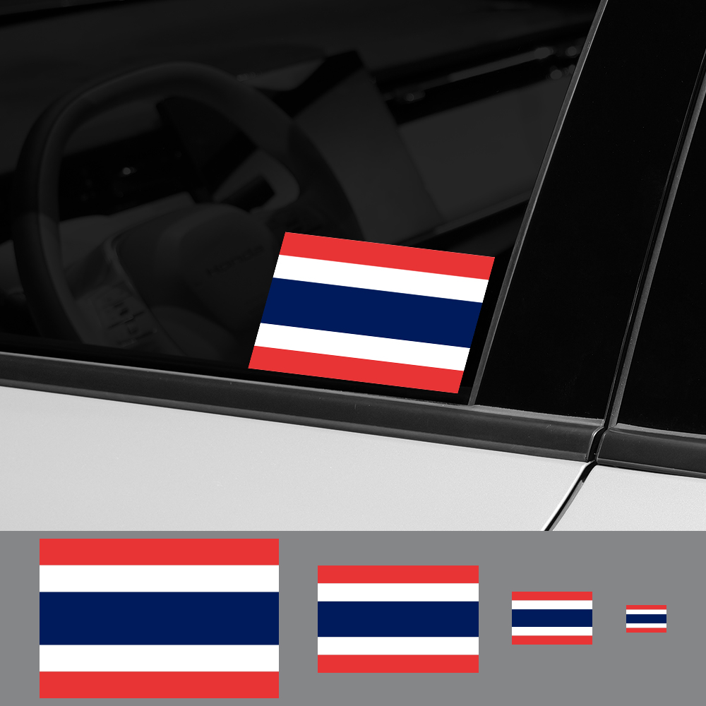 3pcs Thailand Flag Car Sticker - Car Accessories Thailand recension och pris