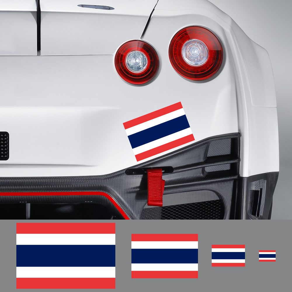 3pcs Thailand Flag Car Sticker - Car Accessories Thailand recension och pris