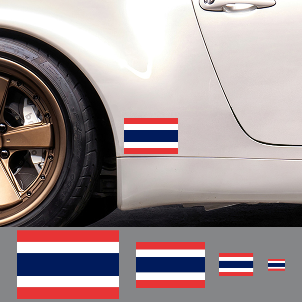 3pcs Thailand Flag Car Sticker - Car Accessories Thailand recension och pris