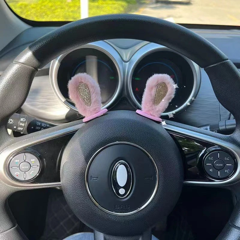 1 Pair Plush Rabbit Ears Car R - Car Accessories Useful recension och pris