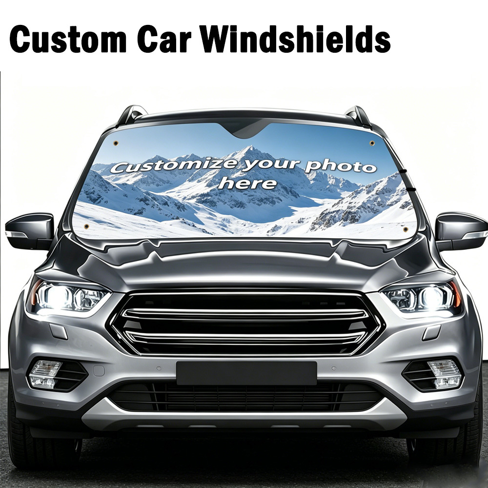 Personalized Car Sun Visor wit - Car Accessories Useful recension och pris